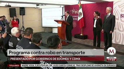 Download Video: CdMx y Edomex harán operativos conjuntos contra robo a transporte público