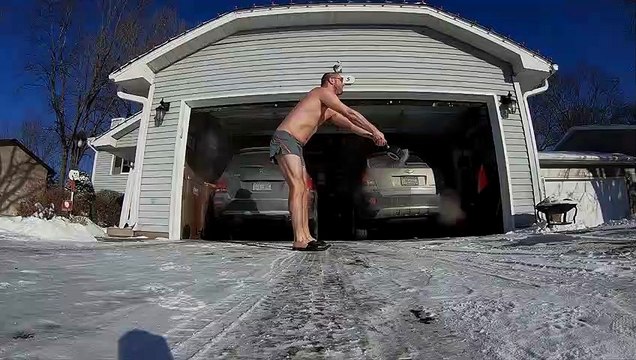 Boiling Water Freezing Weather and a Burning Leg