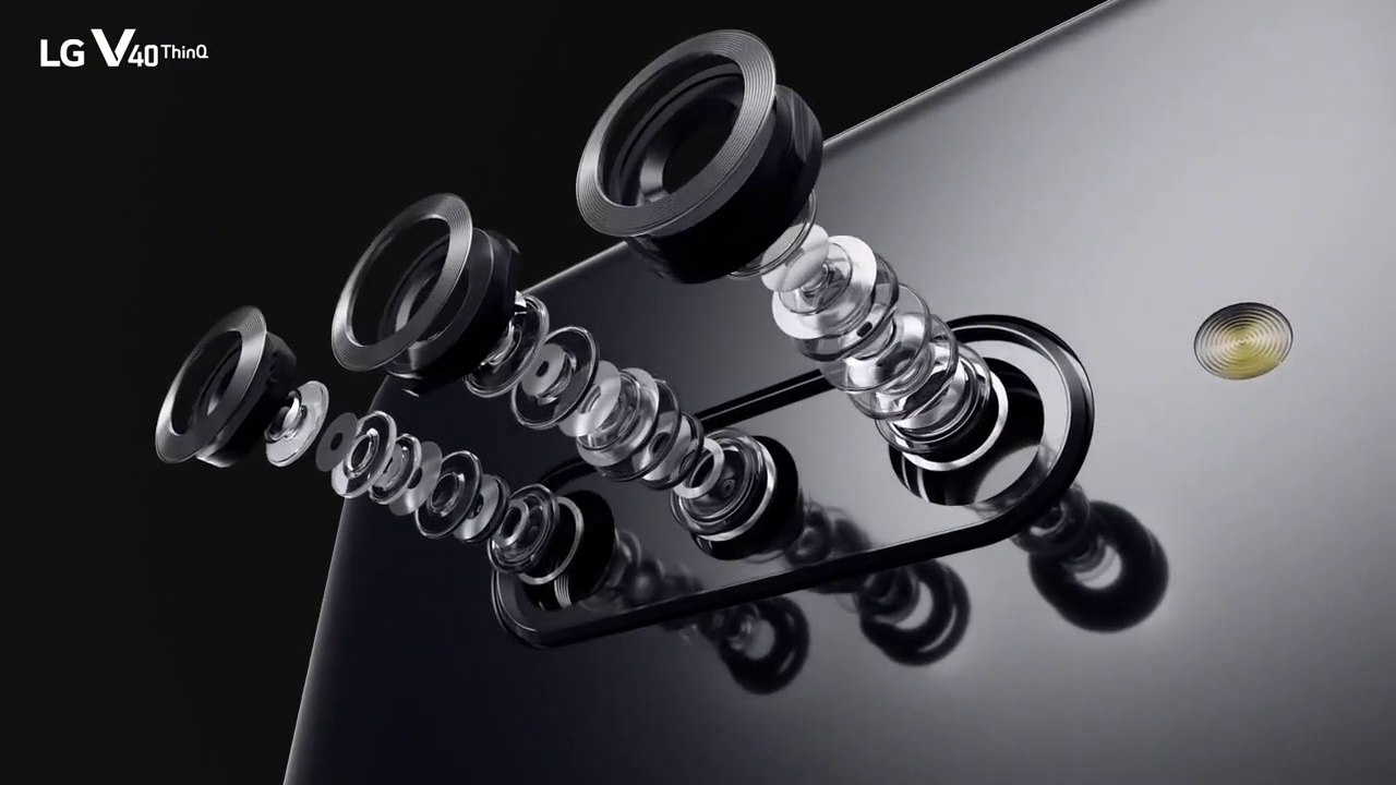 Así es LG V40 ThinQ