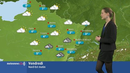 La météo du vendredi 1er février