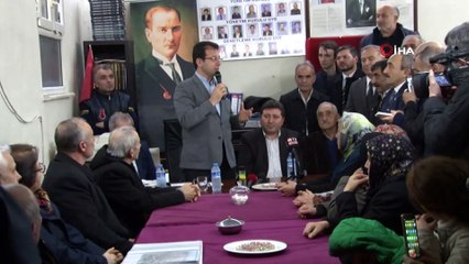 CHP’li Başkan Adayı İmamoğlu, işitme engellilerle bir araya geldi