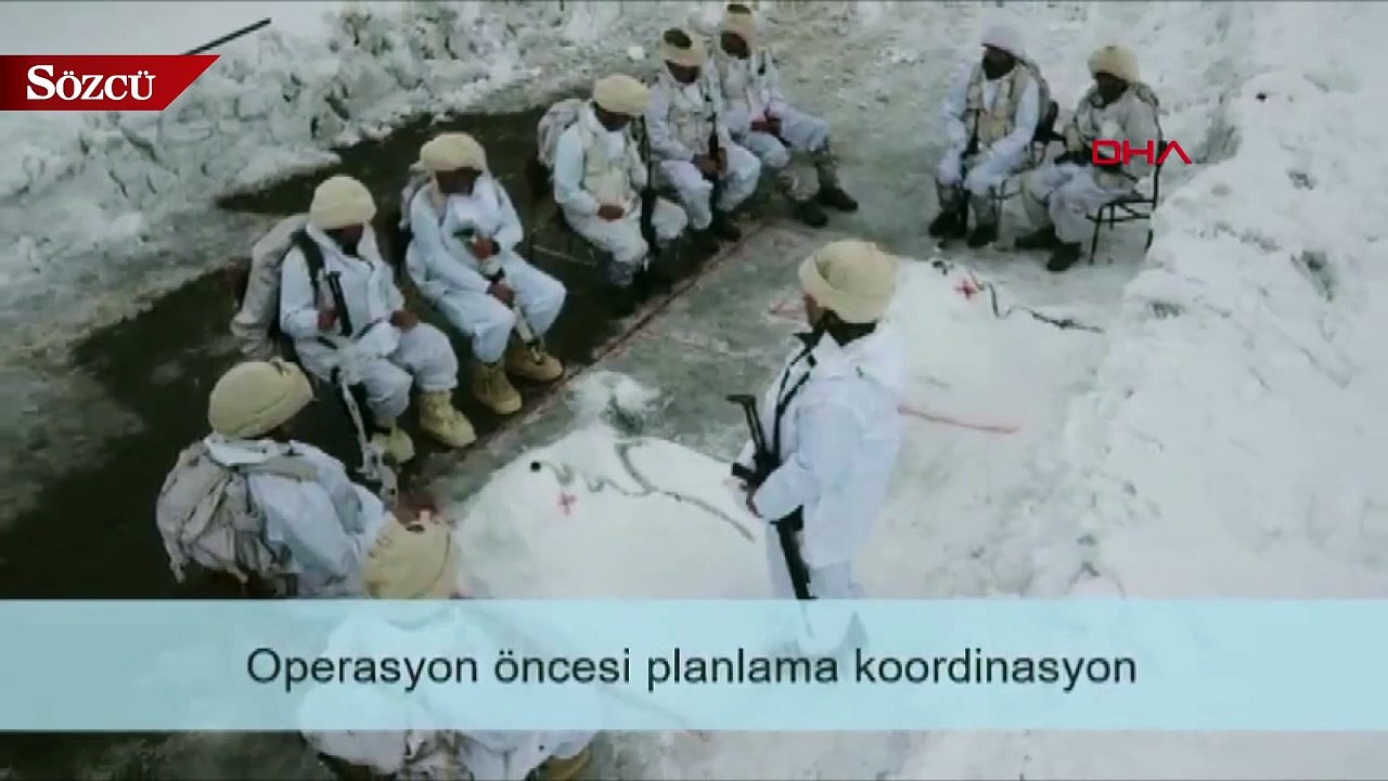 Mehmetçik, derin kar ve dondurucu soğukta zirvede