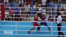 Finales de Boxeo - Juegos CA - 64 kgs - Carlos Tobar (GUA) VS Eduardo Sanchez (CR)