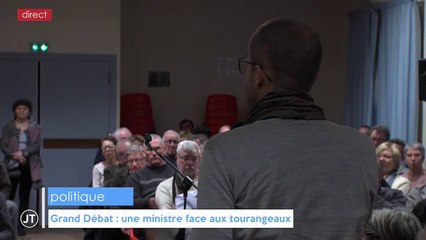 Grand Débat: une ministre face aux tourangeaux - 31/01/2019