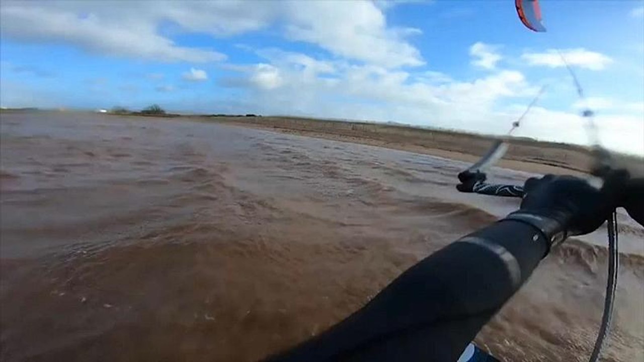 200-Meter-Kitesurf-Sprung