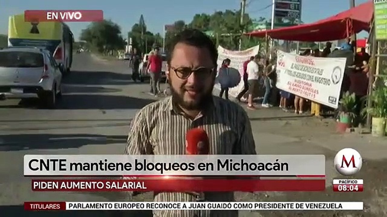 CNTE mantiene protesta; sindicato se suma al paro