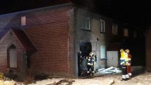 Tournai violent incendie au Vert Bocage 31.01.2019
