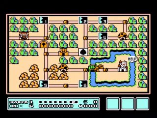 Super Mario Bros 3 Nes nivel 1