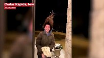 Watch: Woman's Weather Experiment Makes Hair Stand On Ends As Polar Vortex Grips Iowa