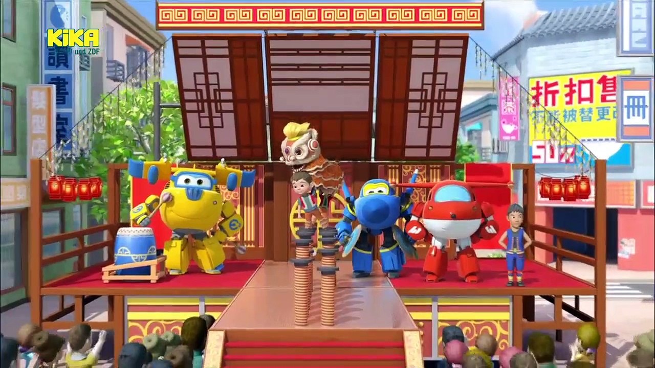 Super Wings DEUTSCH - Löwentanz - Echte Piloten