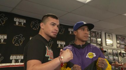 Genaro Gamez vs Delgado Face Off