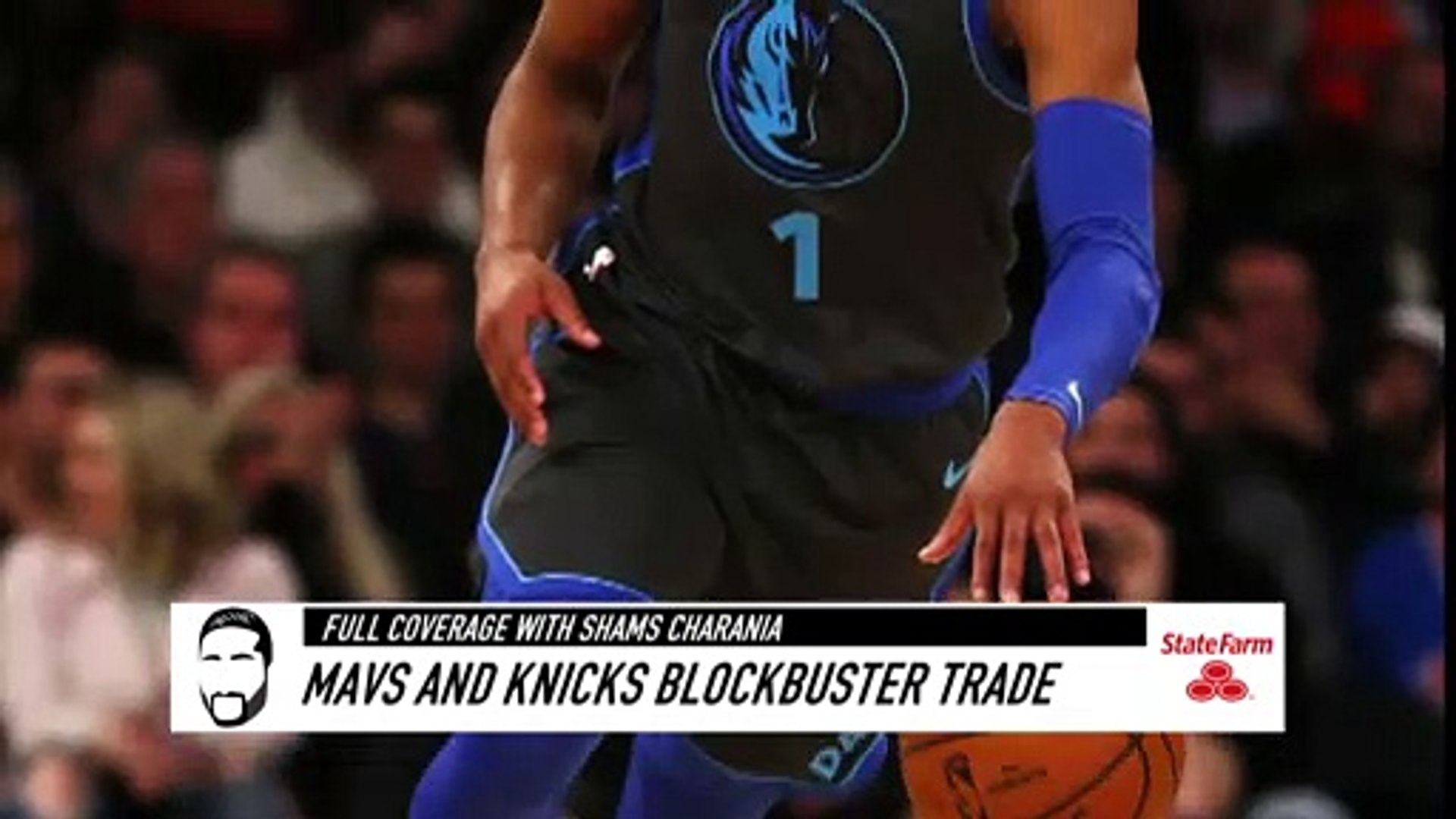 ⁣Shams Charnia: Knicks Agree to Trade Kristaps Porzingis to the Mavericks for Dennis Smith Jr.