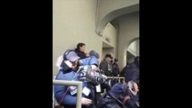 Inzaghi in tribuna Inter-Lazio Coppa