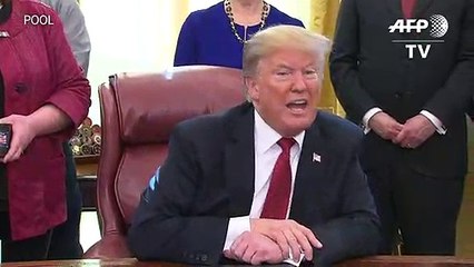 Trump relata progressos com China