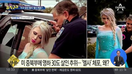 [핫플]美 중북부에 영하 30도 살인 추위…‘엘사’ 체포, 왜?