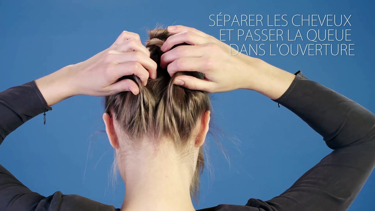 le chignon eventail