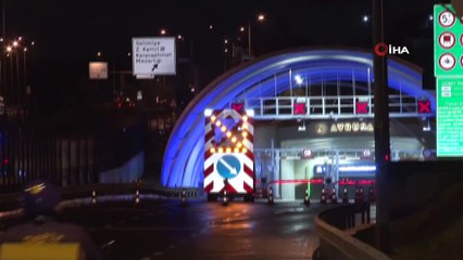 Avrasya Tüneli tekrar ulaşıma açıldı