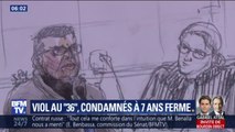 Procès du 36 quai des Orfèvres: les deux policiers condamnés à 7 ans de prison ferme pour viol