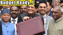 Union Budget 2019 :  ಬಜೆಟ್​​ ಬ್ರೀಫ್​​ಕೇಸ್​​ನೊಂದಿಗೆ ಸಂಸತ್​​ಗೆ ಆಗಮಿಸಿದ ಸಚಿವ ಪಿಯೂಷ್​ ಗೋಯಲ್