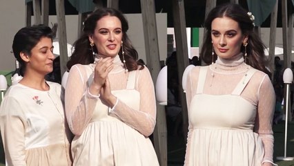 Evelyn Sharma shines at Lakme Fashion week 2019|Boldsky