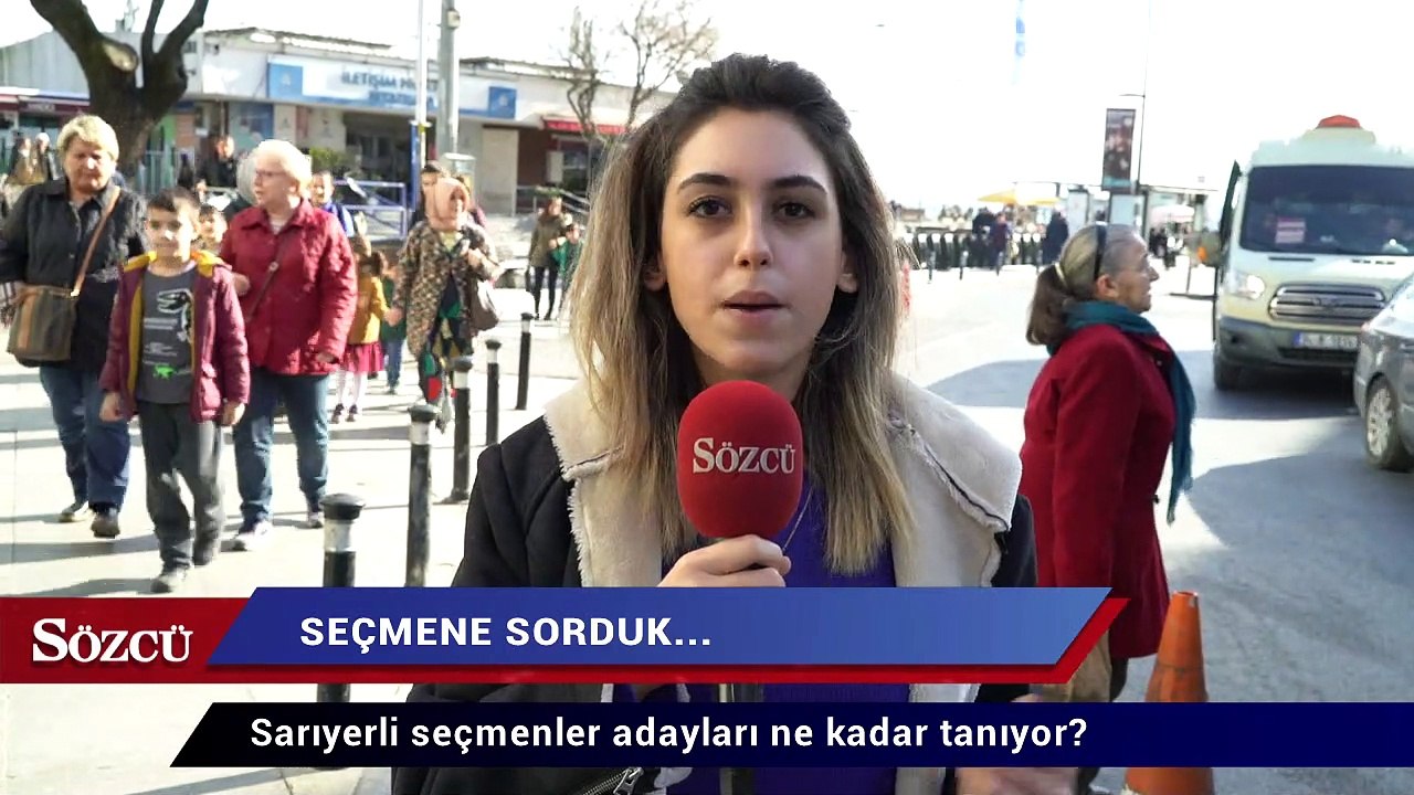 Sarıyerli seçmenler adayları ne kadar tanıyor