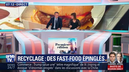 Recyclage: des fast-foods épinglés