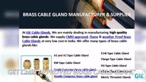 Top Brass Cable Glands Manufacturer & Suppliers In India