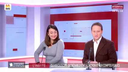 Invité : Olivier Dussopt - Territoires d'infos (01/02/2019)