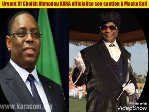 Cheikh Ahmadou KARA officialise son soutien à Macky Sall