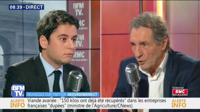 Gabriel Attal, secrétaire d’État auprès du ministre de l’Éducation: Je ne suis pas pour l'instabilité institutionnelle