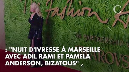 Adil Rami et Pamela Anderson s'offrent une soirée en amoureux au spectacle de Jean-Luc Reichmann