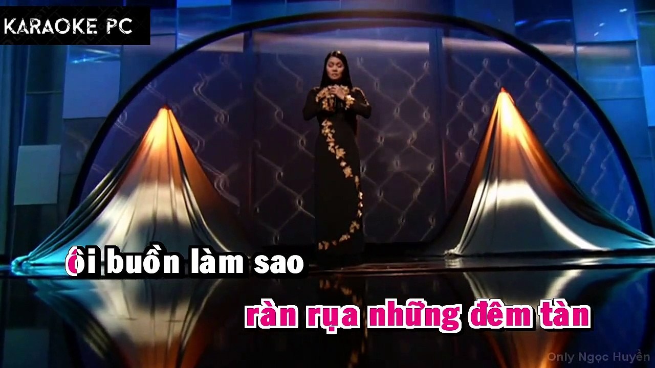 Karaoke Tân Cổ Sao ANh Nỡ Đành Quên - Ngọc Huyền