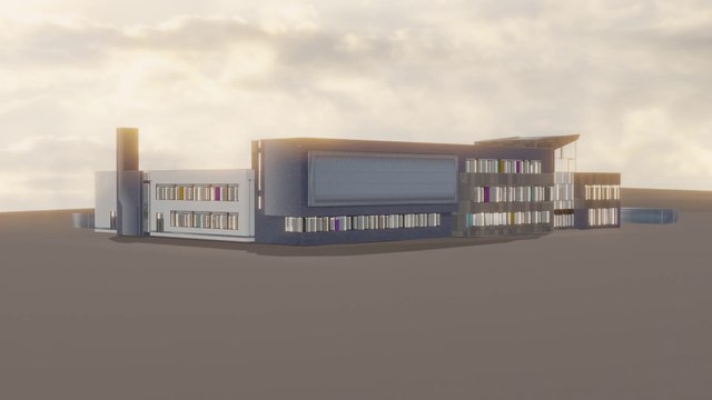SRC Blender Test Rendered Architectural Animation