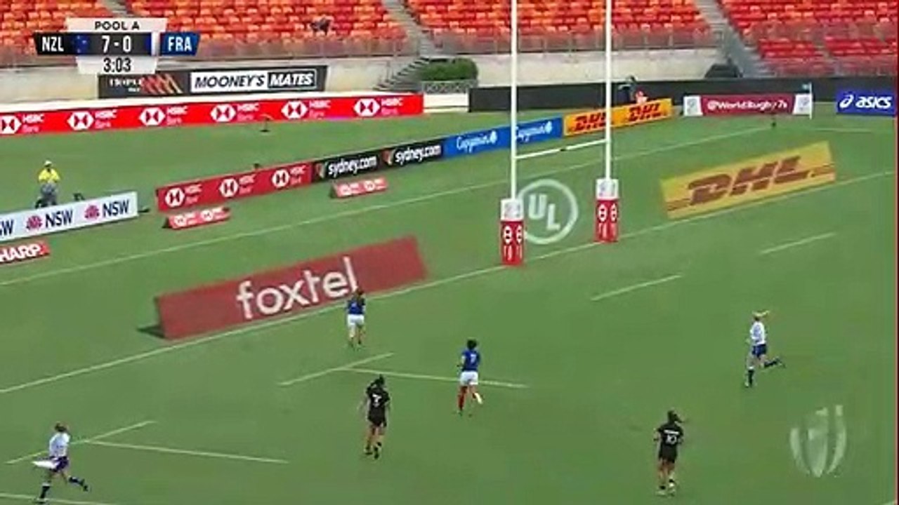Le très bel essai de Chloé Pelle face aux Black Ferns à Sydney