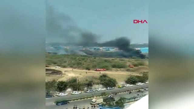 Dha Dış - Hindistan'da Test Uçuşu İçin Havalanan Savaş Uçağı Düştü 2 Ölü