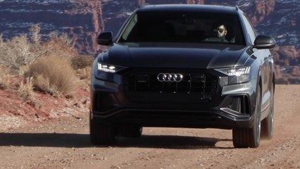 2019 Audi Q8 Driving in hot conditions