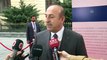 Dışişleri Bakanı Mevlüt Çavuşoğlu, gazetecilerin sorularını yanıtladı - BÜKREŞ
