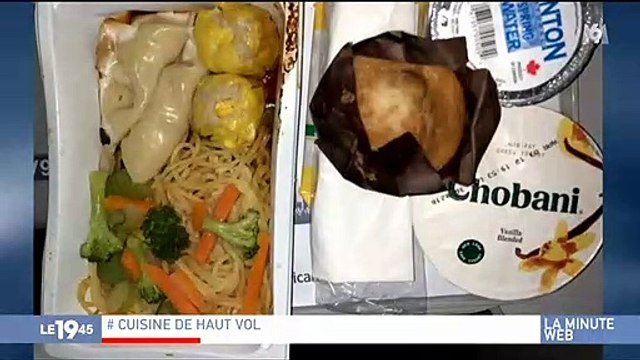 Un compte Instagram répertorie tous les plats proposés dans les avions et ça fait beaucoup réagir ! Regardez