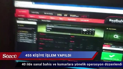 Yasadışı bahise dev operasyon