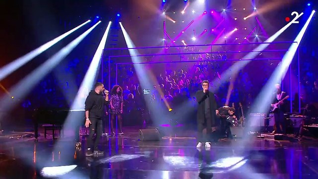 Marc Lavoine et K. Maro chantent Femme Like U dans Taratata
