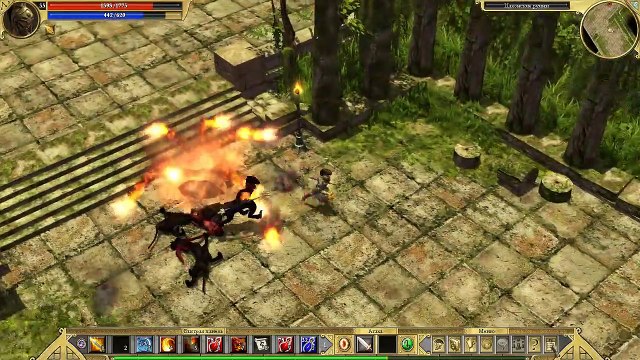 Titan Quest. #59. Святилище Форкид. Прохождение без комментариев.