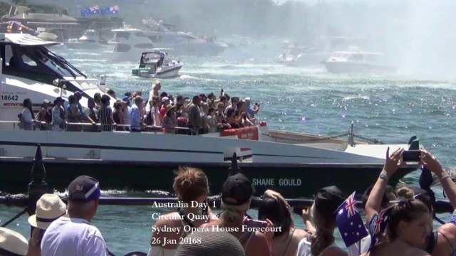 Australia Day 2019 1-4 , Sydney harbour, Circular Quay, Sydney Opera House Forecourt, King Wharf @ Darling Harbour, 26 Jan 2019.