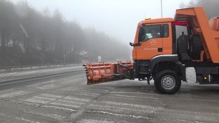 Bolu Dağı'nda Kar Yağışı Başladı