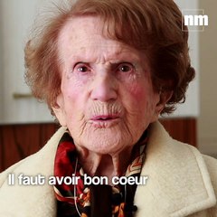 Maryse Lancioni, 111 ans, nous donne ses conseils pour être heureux