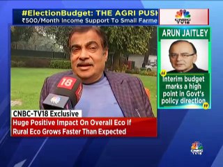 Download Video: Budget 2019: Expect Rs 85,000 crore from FY20 budgetary allocation, says Nitin Gadkari