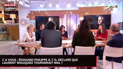 C à vous : Édouard Philippe aurait déclaré que Laurent Wauquiez "finirait en enfer" (vidéo)