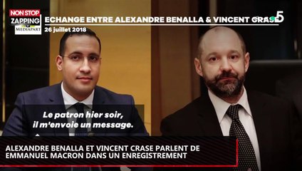 Alexandre Benalla et Vincent Crase parlent d'Emmanuel Macron dans un enregistrement polémique (vidéo)