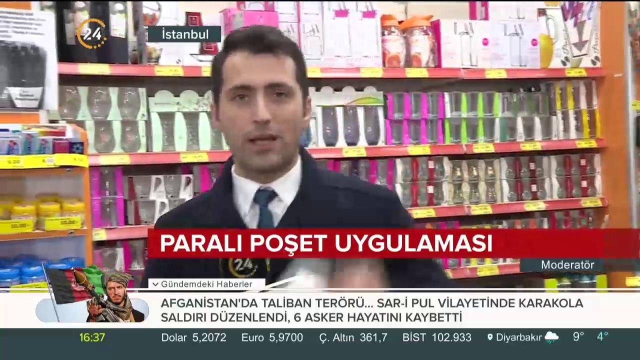 Paralı poşet uygulaması
