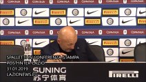 Conferenza Spalletti post Inter-Lazio