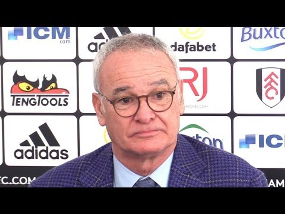 Claudio Ranieri Full Pre-Match Press Conference - Fulham v Brighton - Premier League